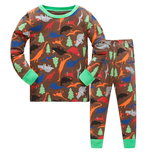 Pyjama Dinosaure Marron