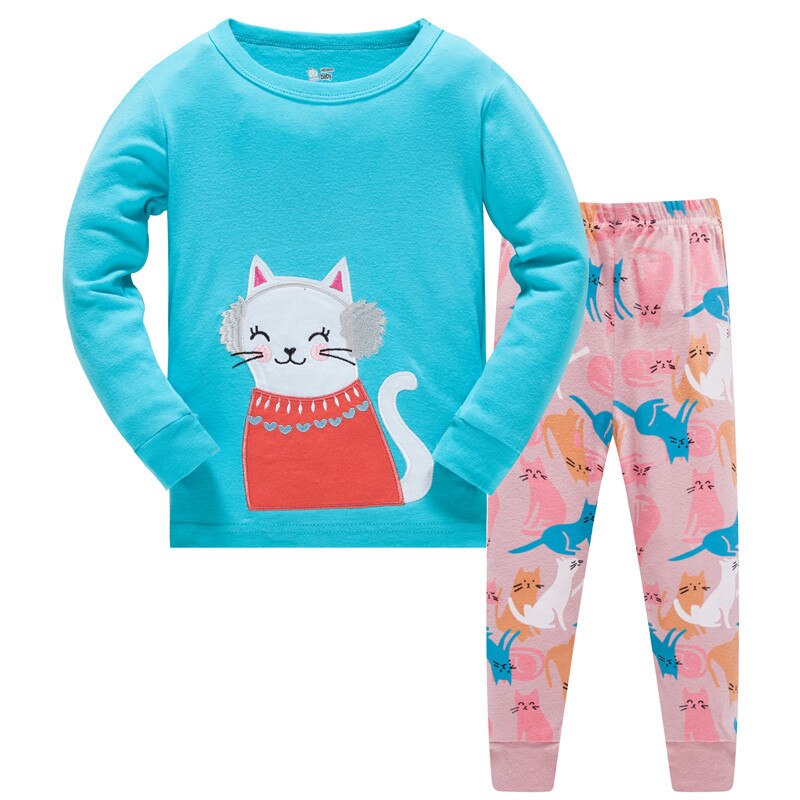 Pyjama Chat Heureux