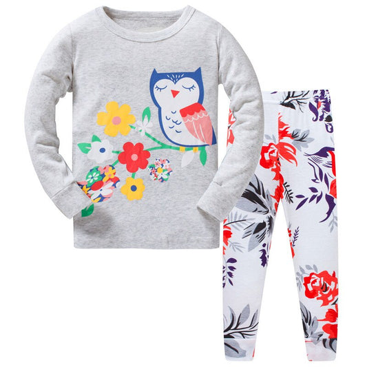 Pyjama Hibou Gris