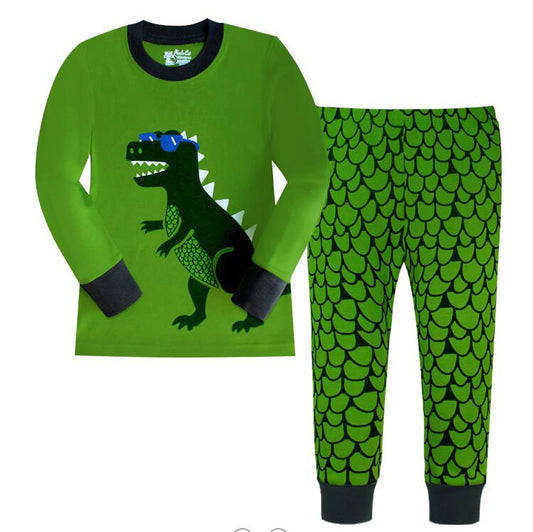 Pyjama Dinosaure Vert