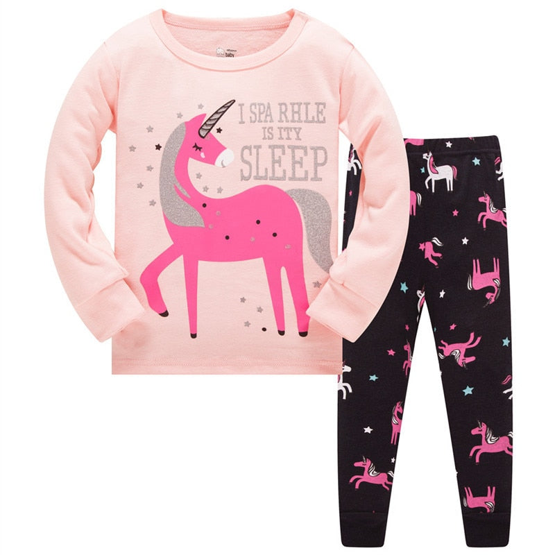 Pyjama Licorne Petite Fille