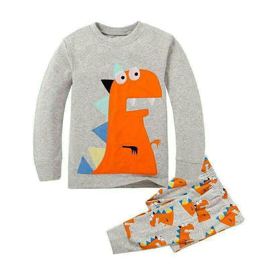 Pyjama Dinosaure Orange