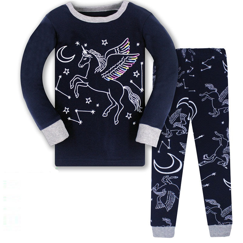 Pyjama Licorne Noir